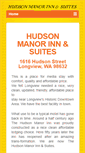 Mobile Screenshot of hudsonmanorinn.com